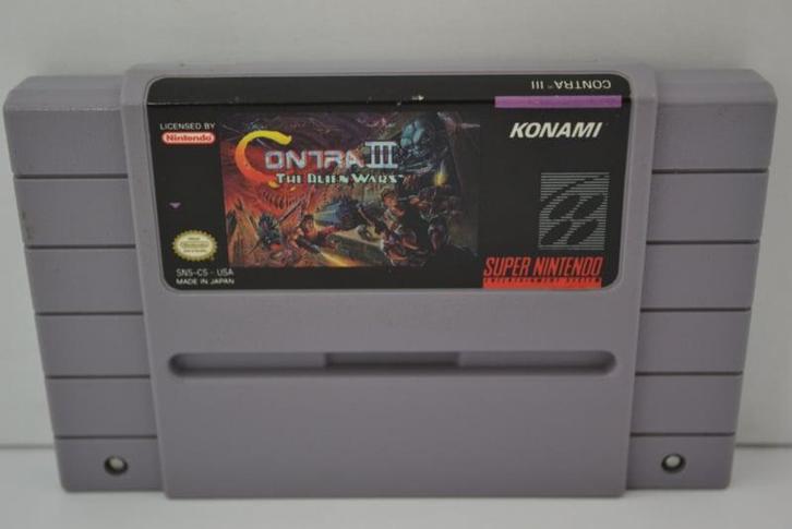 Contra III - The Alien Wars (SNES USA), Games en Spelcomputers, Games | Nintendo Super NES