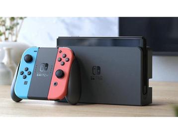 Nintendo Switch OLED - Console met 7 inch OLED-scherm en, Verzenden