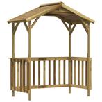 vidaXL Barbecue-overkapping 163,5x93x210 cm geïmpregneerd, Verzenden, Nieuw