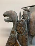 Décoration murale - Sculpture de navire long viking -