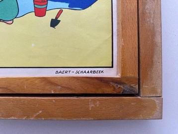 Baert -Schaarbeeck - Schoolkaart, Antiek en Kunst