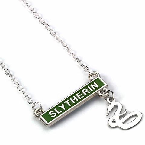 Harry Potter Slytherin Plaque Ketting, Collections, Harry Potter, Enlèvement ou Envoi