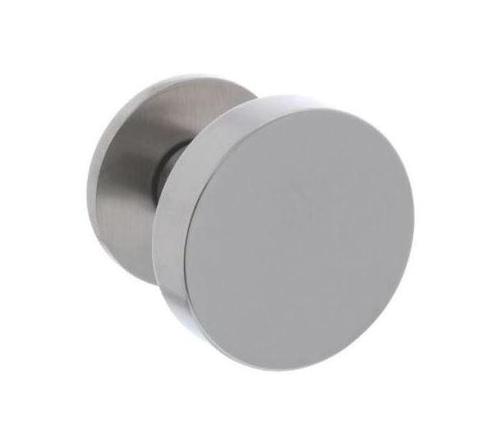 Olivari deurknop Link vast chroom mat, Doe-het-zelf en Bouw, Hang- en Sluitwerk, Klink of Kruk, Nieuw, Overige materialen