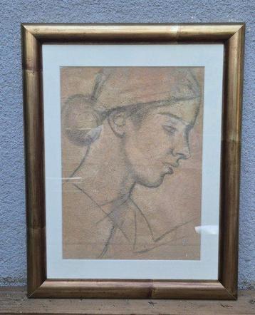Aristide Maillol (1861-1944), Attribué(e) à - Portrait de