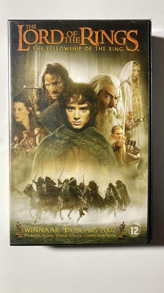 THE LORD OF THE RINGS THE FELLOWSHIP OF THE RING (VHS), Cd's en Dvd's, VHS | Film, Gebruikt