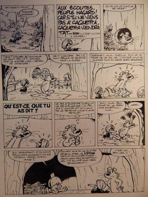 Walli - 1 Original page - Chlorophylle T14 - - Le Combat des, Livres, BD