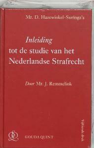 Mr. D. Hazewinkel-Suringas Inleiding tot de studie van het, Boeken, Wetenschap, Gelezen, Verzenden