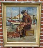 Buysse Julien ( 1923 - ? ) - Visser aan de kade