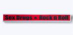 Reclamebord - Amsterdam Red-lights Sex Drugs and Rock n, Antiek en Kunst