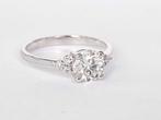 Verlovingsring - 14 karaat Witgoud - 1.02ct. tw. Diamant