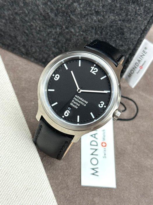 Mondaine - Helvetica No1 Bold Date - Zonder Minimumprijs -, Handtassen en Accessoires, Horloges | Heren