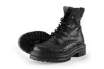 Floris van Bommel Veterboots in maat 37 Zwart | 5% extra, Kleding | Dames, Schoenen, Verzenden, Zwart, Floris van Bommel, Overige typen