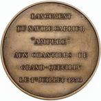 Frankrijk. Médaille bronze - André Marie Ampère par J.C.