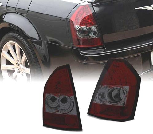 FEUX ARRIÈRE POUR CHRYSLER 300C 300 09-10 LED ROUGE FUMÉ, Auto-onderdelen, Verlichting, Verzenden