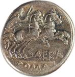Romeinse Republiek. C. Afranius C. f. (Safra), 150 BC.