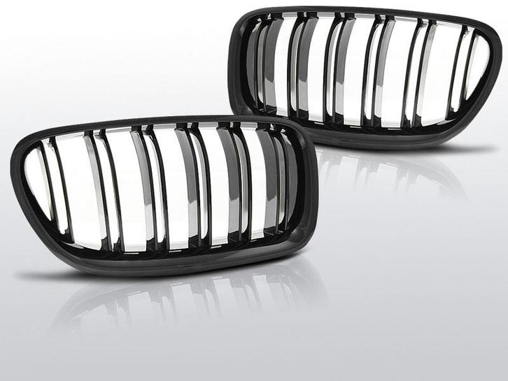 Grillen set | Nieren| BMW 5-Serie F10 11 2010- | zwart glanz, Auto-onderdelen, Carrosserie, Nieuw, BMW, Verzenden