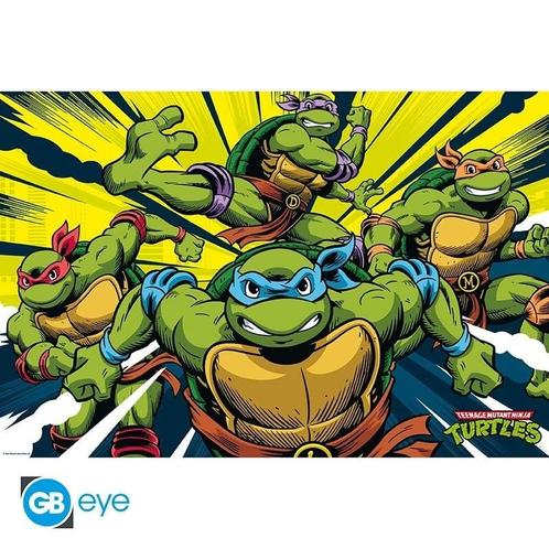 Teenage Mutant Ninja Turtles in Action Poster 91.5 x 61 cm, Verzamelen, Film en Tv, Ophalen of Verzenden