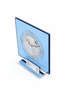 Horloge de table - Jaeger-LeCoultre - Verre et chrome -, Antiek en Kunst, Antiek | Klokken