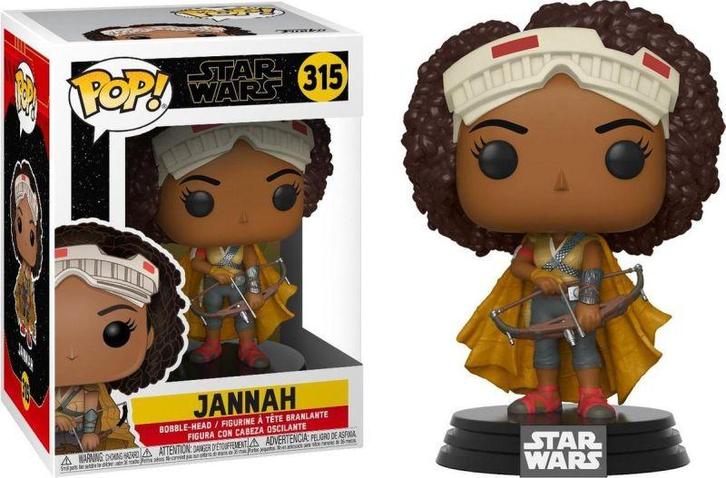 Funko POP! Vinyl Movies Star Wars Rise of Skywalker-Jannah, Verzamelen, Poppetjes en Figuurtjes, Ophalen of Verzenden