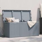 vidaXL Tuinbox 270 L PP houtlook grijs, Tuin en Terras, Bergingen en Tuinkasten, Verzenden, Nieuw