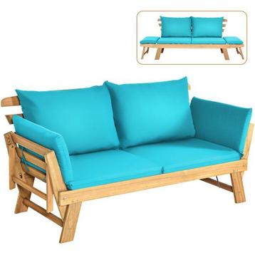 Tweedekans | Coast Patio Slaapbank Acacia Houten Dagbed beschikbaar voor biedingen