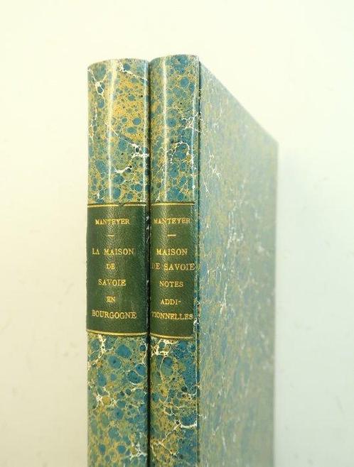 Georges de Manteyer - Les origines de la Maison de Savoie,, Antiek en Kunst, Antiek | Boeken en Manuscripten