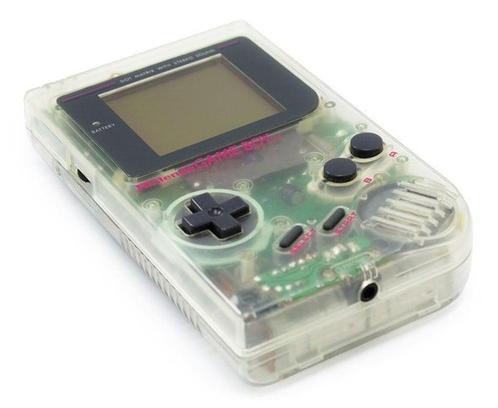 Nintendo Game Boy Classic Transparant (Nette Staat & Kras..., Games en Spelcomputers, Spelcomputers | Nintendo Game Boy, Zo goed als nieuw