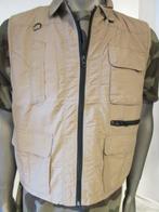 Reportervest  Khaki  met 10 zakken (vest, Bodywarmers), Kleding | Heren, Bodywarmers, Nieuw, Verzenden