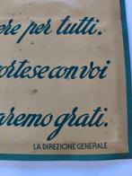 Poste - Targa Latta - Reclamebord - Metaal