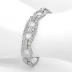 Bracelet - 18 carats Or blanc -  5.88ct. tw. Diamant
