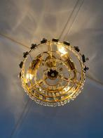 Palme & Walter - Lustre - Palwa - Cristal, Laiton, Plaqué or
