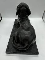 Gesualdo Gatti (1855-1893) - sculptuur, Brach aux pattes, Antiek en Kunst