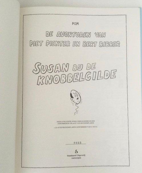 Piet Pienter en Bert Bibber - Susan bij de knobbelgilde -, Boeken, Stripverhalen