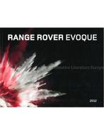 2012 RANGE ROVER EVOQUE BROCHURE DUITS, Nieuw