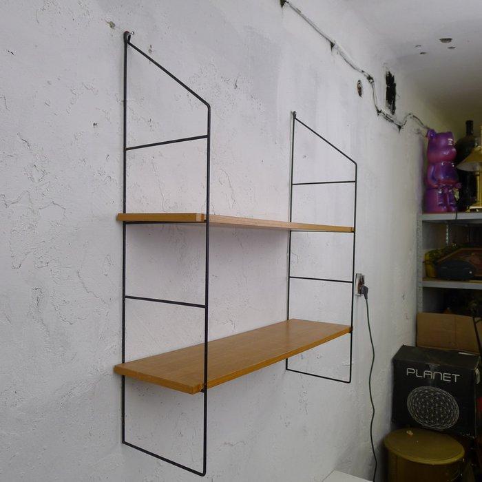 Wandrek - Staal - String wandplank, Antiquités & Art, Art | Objets design