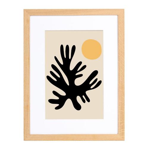 Vintlux Fotolijst Vesterby Thin - Eiken Ongelakt 50x60 cm, Maison & Meubles, Accessoires pour la Maison | Cadres, Envoi