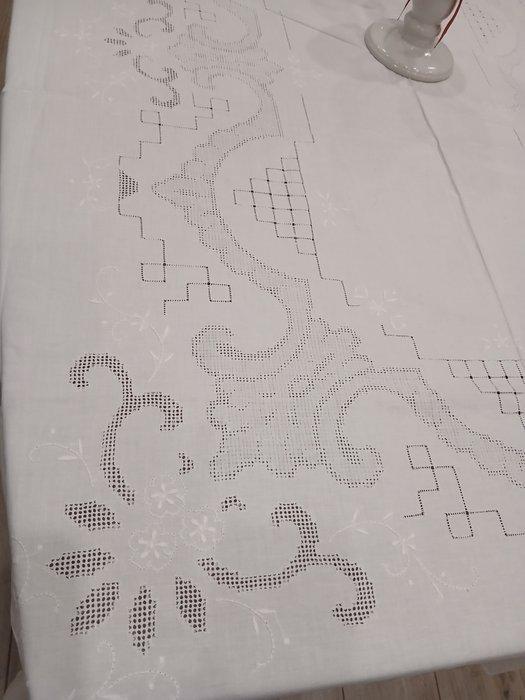 Tafelkleed - 265 cm - 165 cm, Antiek en Kunst, Antiek | Tapijten, Tafelkleden en Textiel