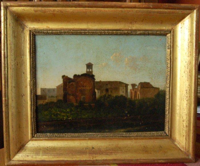 Charles Frédéric Nepveu (1777-1862) - Rome: le Forum /, Antiquités & Art, Art | Peinture | Classique