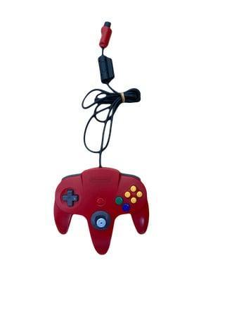 Nintendo 64 Controller Rood Origineel (Pookje Lam), Games en Spelcomputers, Spelcomputers | Nintendo 64, Zo goed als nieuw, Ophalen of Verzenden