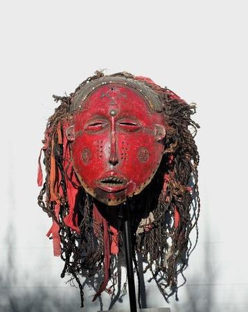 masque mwana pwo chokwé /lwena - Tchokwé /Lwena - République