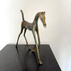 Abdoulaye Derme - sculptuur, Young horse/ Poulain - 23.5 cm