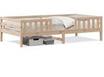 vidaXL - Bedframe - zonder - matras - massief - grenenhout -, Huis en Inrichting, Slaapkamer | Bedden, Verzenden, Zo goed als nieuw