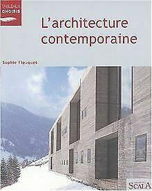 Larchitecture contemporaine von Flouquet, Sophie  Book, Boeken, Overige Boeken, Gelezen, Verzenden