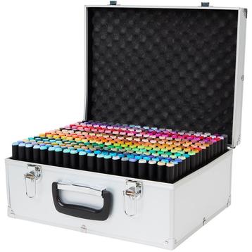 Twinmarkers 300pcs in luxe koffer - 800M schrijflengte - 300 beschikbaar voor biedingen