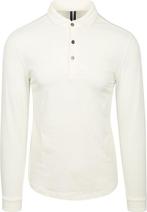 Profuomo Longsleeve Polo Off White maat Maat 52/54 (L) Heren, Maat 52/54 (L), Verzenden, Wit, Nieuw