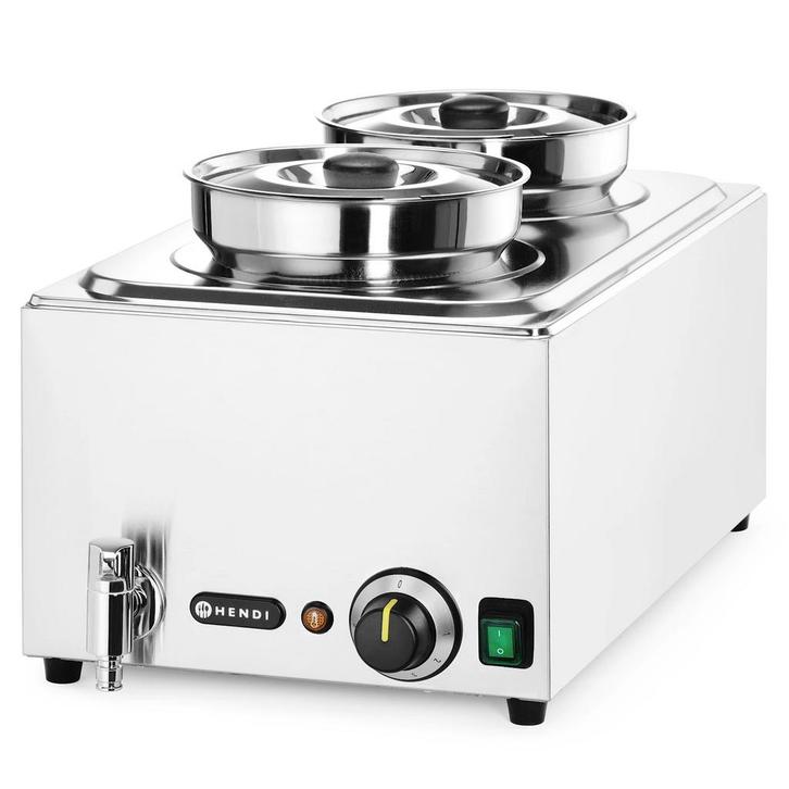 Hotpot Bain-Marie | RANGER | Elektrisch | 2x 4L | 30°C/85°C, Zakelijke goederen, Horeca | Keukenapparatuur, Nieuw in verpakking