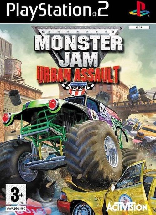 Monster Jam Urban Assault (PS2 Games) (Playstation 2), Games en Spelcomputers, Games | Sony PlayStation 2, Zo goed als nieuw, Ophalen of Verzenden