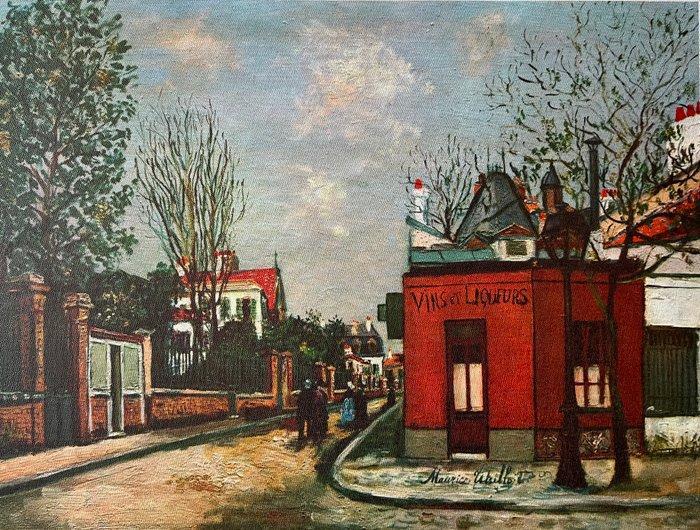 Maurice Utrillo (1883-1955) - Vins et Liqueurs, Antiek en Kunst, Antiek | Overige Antiek
