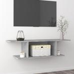 vidaXL Tv-wandmeubel 103x30x26,5 cm betongrijs, Huis en Inrichting, Kasten |Televisiemeubels, Verzenden, Nieuw