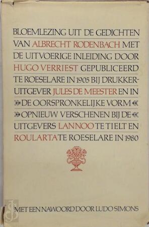 Bloemlezing uit de gedichten van Albrecht Rodenbach, Livres, Langue | Langues Autre, Envoi